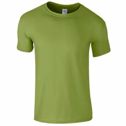 Gildan Mens Short Sleeve Soft-Style T-Shirt - XL, Kiwi