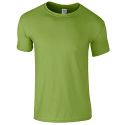 Gildan Mens Short Sleeve Soft-Style T-Shirt - 2XL, Kiwi