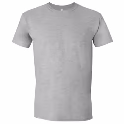 ) Gildan Mens Short Sleeve Soft-Style T-Shirt - 2XL, Sport Grey (RS