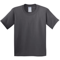 Gildan Childrens Unisex Soft Style T-Shirt - XS, Charcoal
