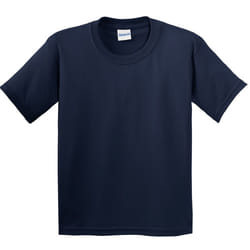 Gildan Childrens Unisex Soft Style T-Shirt - XS, Navy