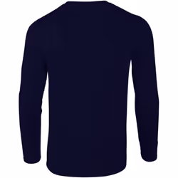 Gildan Mens Soft Style Long Sleeve T-Shirt - S, Navy