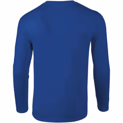 Gildan Mens Soft Style Long Sleeve T-Shirt - M, Royal