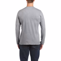 ) Gildan Mens Soft Style Long Sleeve T-Shirt - XL, Sport Grey (RS