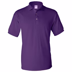 Gildan Adult DryBlend Jersey Short Sleeve Polo Shirt - 2XL, Purple