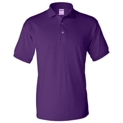Gildan Adult DryBlend Jersey Short Sleeve Polo Shirt - 2XL, Purple