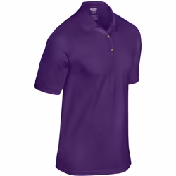 Gildan Adult DryBlend Jersey Short Sleeve Polo Shirt - 2XL, Purple