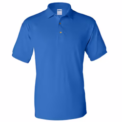 Gildan Adult DryBlend Jersey Short Sleeve Polo Shirt - 2XL, Royal