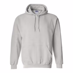 Gildan Heavy Blend Adult Unisex Hooded Sweatshirt / Hoodie - S, Ash