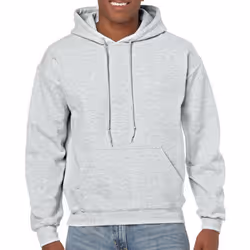 Gildan Heavy Blend Adult Unisex Hooded Sweatshirt / Hoodie - S, Ash