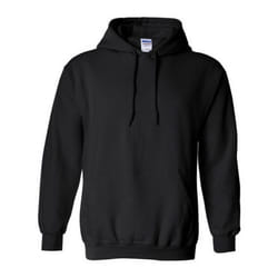 Gildan Heavy Blend Adult Unisex Hooded Sweatshirt / Hoodie - S, Black