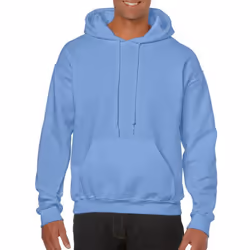 Gildan Heavy Blend Adult Unisex Hooded Sweatshirt / Hoodie - S, Carolina Blue