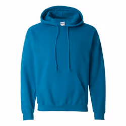 Gildan Heavy Blend Adult Unisex Hooded Sweatshirt / Hoodie - S, Dark Chocolate