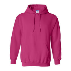 Gildan Heavy Blend Adult Unisex Hooded Sweatshirt / Hoodie - S, Heliconia