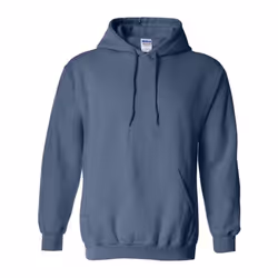 Gildan Heavy Blend Adult Unisex Hooded Sweatshirt / Hoodie - S, Indigo Blue