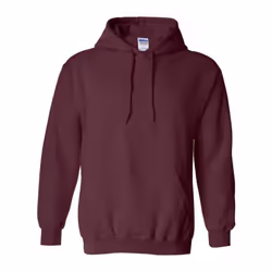 Gildan Heavy Blend Adult Unisex Hooded Sweatshirt / Hoodie - S, Maroon