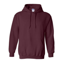 Gildan Heavy Blend Adult Unisex Hooded Sweatshirt / Hoodie - S, Maroon