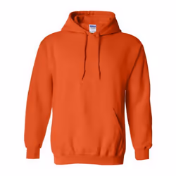 Gildan Heavy Blend Adult Unisex Hooded Sweatshirt / Hoodie - S, Orange