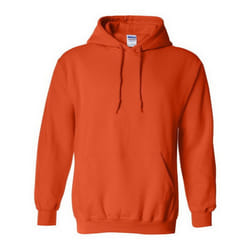 Gildan Heavy Blend Adult Unisex Hooded Sweatshirt / Hoodie - M, Orange