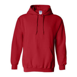 Gildan Heavy Blend Adult Unisex Hooded Sweatshirt / Hoodie - S, Red