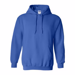 Gildan Heavy Blend Adult Unisex Hooded Sweatshirt / Hoodie - S, Royal