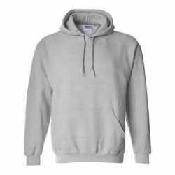 Gildan Heavy Blend Adult Unisex Hooded Sweatshirt / Hoodie - S, Sport Grey