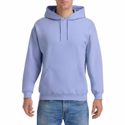 Gildan Heavy Blend Adult Unisex Hooded Sweatshirt / Hoodie - S, Violet