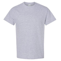 Gildan Mens Heavy Cotton Short Sleeve T-Shirt - S, Sport Grey