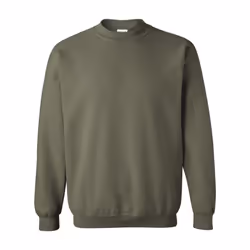 Gildan Heavy Blend Unisex Adult Crewneck Sweatshirt - S, Military Green