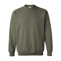 Gildan Heavy Blend Unisex Adult Crewneck Sweatshirt - S, Military Green