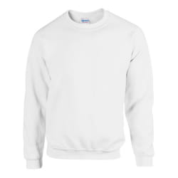 Gildan Childrens Unisex Heavy Blend Crewneck Sweatshirt - S, White