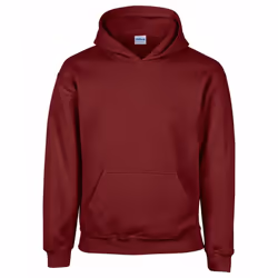 Gildan Heavy Blend Childrens Unisex Hooded Sweatshirt Top / Hoodie - L, Royal