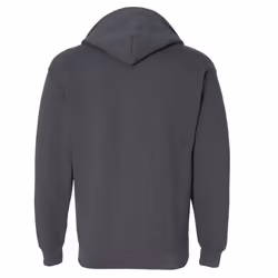 Gildan Heavy Blend Unisex Adult Full Zip Hooded Sweatshirt Top - S, Dark Chocolate