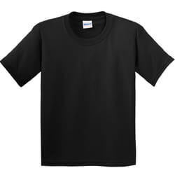 Gildan Childrens Unisex Soft Style T-Shirt - XS, Black