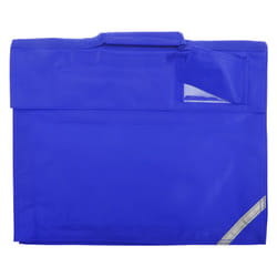 Quadra Junior Book Bag - 5 Litres - One Size, Bright Royal