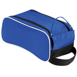 Quadra Teamwear Shoe Bag - 9 Litres - One Size, Bright Royal/Black/White