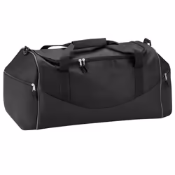 Quadra Teamwear Holdall Duffle Bag (55 Litres) - One Size, Black/Graphite