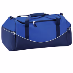 Quadra Teamwear Holdall Duffle Bag (55 Litres) - One Size, Bright Royal/French Navy/White