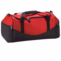 Quadra Teamwear Holdall Duffle Bag (55 Litres) - One Size, Classic Red/Black