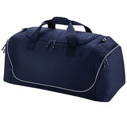 Quadra Teamwear Jumbo Kit Duffle Bag - 110 Litres - One Size, Franch Navy/Light Grey