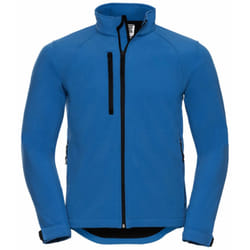 Russell Mens Water Resistant & Windproof Softshell Jacket - L, Azure Blue