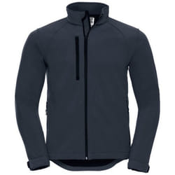 Russell Mens Water Resistant & Windproof Softshell Jacket - XL, French Navy