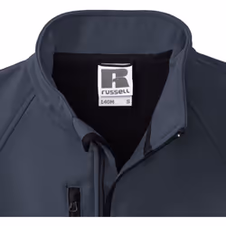 Russell Mens Water Resistant & Windproof Softshell Jacket - XL, French Navy