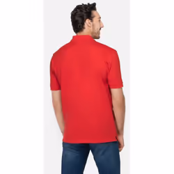 Russell Mens 100% Cotton Short Sleeve Polo Shirt - S, Classic Red