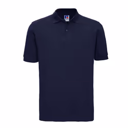 Russell Mens 100% Cotton Short Sleeve Polo Shirt - 4XL, French Navy