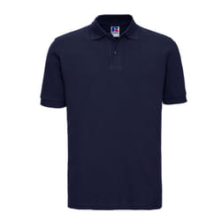 Russell Mens 100% Cotton Short Sleeve Polo Shirt - 4XL, French Navy