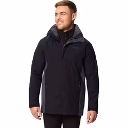 Regatta Defender III 3-in-1 Waterproof Windproof Jacket / Performance Jacket - L, Black/Seal Grey