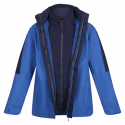 Regatta Defender III 3-in-1 Waterproof Windproof Jacket / Performance Jacket - M, Royal/Navy