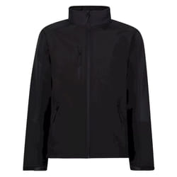 Regatta Reid Mens Softshell Wind Resistant Water Repellent Jacket - 3XL, Black