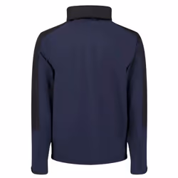 Regatta Reid Mens Softshell Wind Resistant Water Repellent Jacket - S, Navy Blue